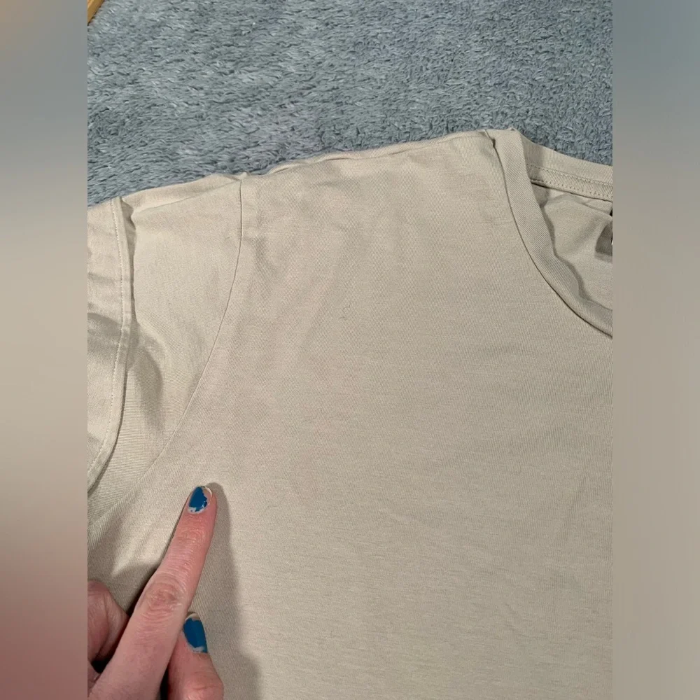 Gymshark Tan Crop Top small tee - Picture 5 of 9
